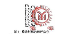 顎式破碎機棱條襯板的破碎動作